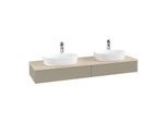 Villeroy & Boch Antao Waschtischunterschrank 1600x190x500mm L17053HK mit Beleuchtung FK/AP: HK/3