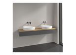 Villeroy und Boch Antao Waschtisch-Unterschrank K17111GK 160x19x50cm, Waschbeckenplattenfarbe honey oak, anthracite matt lacquer