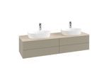 Villeroy & Boch Antao Waschtischunterschrank 1600x360x500mm K28153HK mit Struktur FK/AP: HK/3