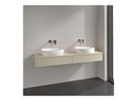 Villeroy und Boch Antao Waschtisch-Unterschrank K17013HJ 160x19x50cm, Waschtischplattenfarbe botticino, silk grey matt lacquer