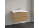 Villeroy und Boch Antao Waschtisch-Unterschrank K04000HN 78,8x50,4x49,6cm, ohne Frontstruktur, honey oak