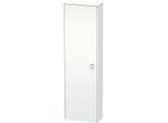 Duravit Brioso Hochschrank BR1321L1018 520x1770x240mm, Weiß Matt, Tür links, Griff Chrom