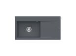Villeroy und Boch Subway Style 60 Spüle 336200i4 Spülbecken links, 1000 x 510 mm, graphit CeramicPlus