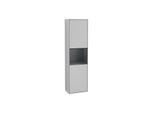 Villeroy und Boch Finion Hochschrank G470HGGJ 41,8x151,6cm, rechts, Emotion, Regal Midnight Blue Matt Lacquer, Light grey matt