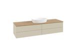 Villeroy & Boch Antao Waschtischunterschrank 1600x360x500mm L25011HJ mit Beleuchtung FK/AP: HJ/1
