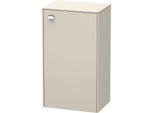 Duravit Brioso Halbhochschrank Individual 61-91cm BR1340R1091, Taupe, Tür rechts, Griff Chrom