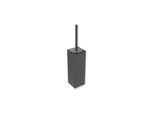 Hewi System 900 Q WC-Bürstengarnitur 900Q20.00260SC pulverbeschichtet dunkelgrau perlglimmer tiefmatt, Edelstahl, 90x438x100mm