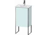 Duravit XSquare Waschtisch-Unterschrank XS4520R0909 43x84x30,8cm, Anschlag rechts, Lichtblau matt, 1 Tür