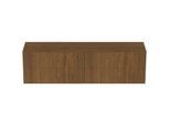Ideal Standard Conca Waschtisch-Unterschrank T4326Y5 ohne Ausschnitt, 4 Auszüge, 200x50,5x55 cm, Walnuss dunkel Furnier