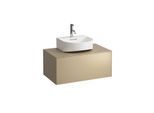 LAUFEN Sonar Schubladenelement H4054410340401 77,5x34x45,5cm, 1 Schublade, Gold