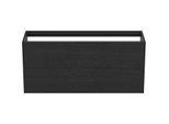 Ideal Standard Conca Waschtisch-Unterschrank T3951Y4 120x37x54cm, ohne Waschtisch-Platte, 2 Auszüge, Eiche geflammt Furnier