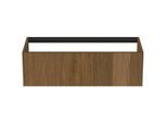 Ideal Standard Conca Waschtisch-Unterschrank T3933Y5 ohne Waschtisch-Platte, 1 Auszug, 120x50,5x36 cm, Walnuss dunkel Furnier