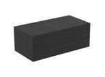 Ideal Standard Conca Waschtisch-Unterschrank T4313Y4 ohne Ausschnitt, 1 Auszug, 100x50,5x37 cm, Eiche geflammt Furnier