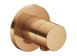 Keuco IXMO Pure 2 Wege Umstellung 59556030101 Unterputz Montage, rund, Schlauchanschluss, Bronze gebürstet