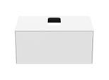 Ideal Standard Conca Waschtisch-Unterschrank T3929Y1 mit Ausschnitt, 1 Auszug, 80x50,5x37 cm, mittig, Weiß matt lackiert