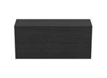 Ideal Standard Conca Waschtisch-Unterschrank T4330Y4 ohne Ausschnitt, 2 Auszüge, 120x37x55 cm, Eiche geflammt Furnier