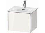 Duravit XSquare Waschtisch-Unterschrank XS422108585 51x39,7x41,8cm, 1 Auszug, weiß hochglanz