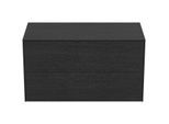 Ideal Standard Conca Waschtisch-Unterschrank T4323Y4 ohne Ausschnitt, 2 Auszüge, 100x50,5x55 cm, Eiche geflammt Furnier