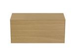 Ideal Standard Conca Waschtisch-Unterschrank T4324Y6 ohne Ausschnitt, 2 Auszüge, 120x50,5x55 cm, Eiche hell Furnier