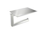 Hewi System 900 Q WC-Papierhalter 900Q21.002XA geschliffen, aus Edelstahl, mit Deckel 140x106x100mm