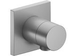 Keuco IXMO 2 Wege Ab- und Umstellventil 59557170102 Unterputz Montage, Schlauchanschluss, Griff Pure, eckig, Aluminium-finish