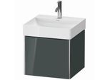 Duravit XSquare Waschtisch-Unterschrank XS405903838 48,4x39,7x46cm, 1 Auszug, Dolomiti Grey hochglanz