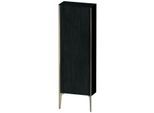 Duravit XViu Halbhochschrank XV1316RB116 50x24x133cm, champagner matt, Tür rechts, Eiche schwarz