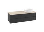 Villeroy & Boch Antao Waschtischunterschrank 1200x360x500mm L23113PD mit Beleuchtung mit Struktur FK/AP: PD/3