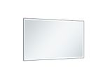 Keuco Royal Lumos Lichtspiegel 14598134000 1050x650x60mm, 62+65 Watt, schwarz-eloxiert