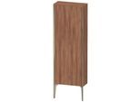 Duravit XViu Halbhochschrank XV1316RB179 50x24x133cm, champagner matt, Tür rechts, nussbaum natur