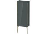 Duravit XViu Halbhochschrank XV1305RB138 40x24x89cm, champagner matt, Tür rechts, dolomiti grey hochglanz