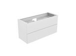 Keuco Edition 11 Unterschrank 31362210100 140 x 70 x 53,5 cm, mit LED, Lack Hochglanz Weiss