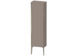 Duravit XViu Halbhochschrank XV1315RB143 40x24x133cm, champagner matt, Tür rechts, basalt matt