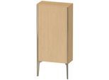 Duravit XViu Halbhochschrank XV1306RB130 50x24x89cm, champagner matt, Tür rechts, Eiche natur