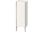 Duravit XViu Halbhochschrank XV1326RB280 50x36x133cm, schwarz matt, Tür rechts, graphit supermatt