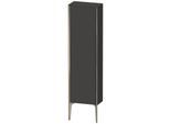 Duravit XViu Halbhochschrank XV1315RB180 40x24x133cm, champagner matt, Tür rechts, graphit supermatt