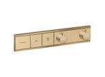 hansgrohe RainSelect Thermostat 15380140 brushed bronze, 2x Verbraucher, Unterputz