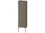 Duravit XViu Halbhochschrank XV1315LB189 40x24x133cm, champagner matt, Tür links, flannel grey hochglanz