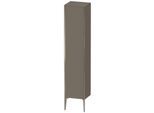 Duravit XViu Hochschrank XV1335LB190 40x36x177cm, champagner matt, Tür links, flannel grey seidenmatt