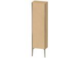 Duravit XViu Halbhochschrank XV1315LB130 40x24x133cm, champagner matt, Tür links, Eiche natur