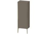 Duravit XViu Halbhochschrank XV1326LB190 50x36x133cm, champagner matt, Tür links, flannel grey seidenmatt