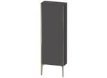 Duravit XViu Halbhochschrank XV1316LB149 50x24x133cm, champagner matt, Tür links, graphit matt