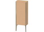 Duravit XViu Halbhochschrank XV1305LB112 40x24x89cm, champagner matt, Tür links, eiche gebürstet