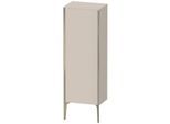 Duravit XViu Halbhochschrank XV1326LB191 50x36x133cm, champagner matt, Tür links, taupe matt