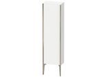 Duravit XViu Halbhochschrank XV1315LB118 40x24x133cm, champagner matt, Tür links, weiß matt