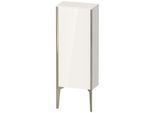 Duravit XViu Halbhochschrank XV1305RB185 40x24x89cm, champagner matt, Tür rechts, weiß hochglanz