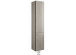Burgbad Junit Hochschrank HSIE035LF3151 35 x 176 x 32 cm, 2 Türen links, Eiche Dekor Flanelle