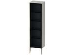 Duravit XViu Hochschrank XV1376RB107 50x36x177cm, Glastür, champagner matt, Tür rechts, betongrau matt