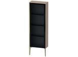 Duravit XViu Halbhochschrank XV1366LB175 50x24x133cm, Glastür, champagner matt, Tür links, leinen