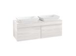 Villeroy und Boch Venticello Waschtisch-Unterschrank A94902E8 125,7 x 43,6 x 50,2 cm, Griff White, White Wood
